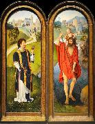 Hans Memling Sant Esteve i Sant Cristofor Germany oil painting artist